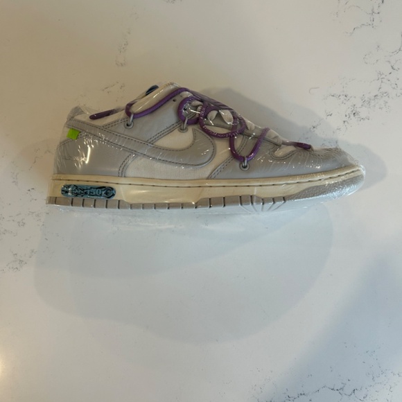 Nike X Off White Dunk Low Lot 48 - Picture 3 of 10